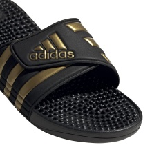 adidas Adissage schwarz/gold Badeschuhe Herren